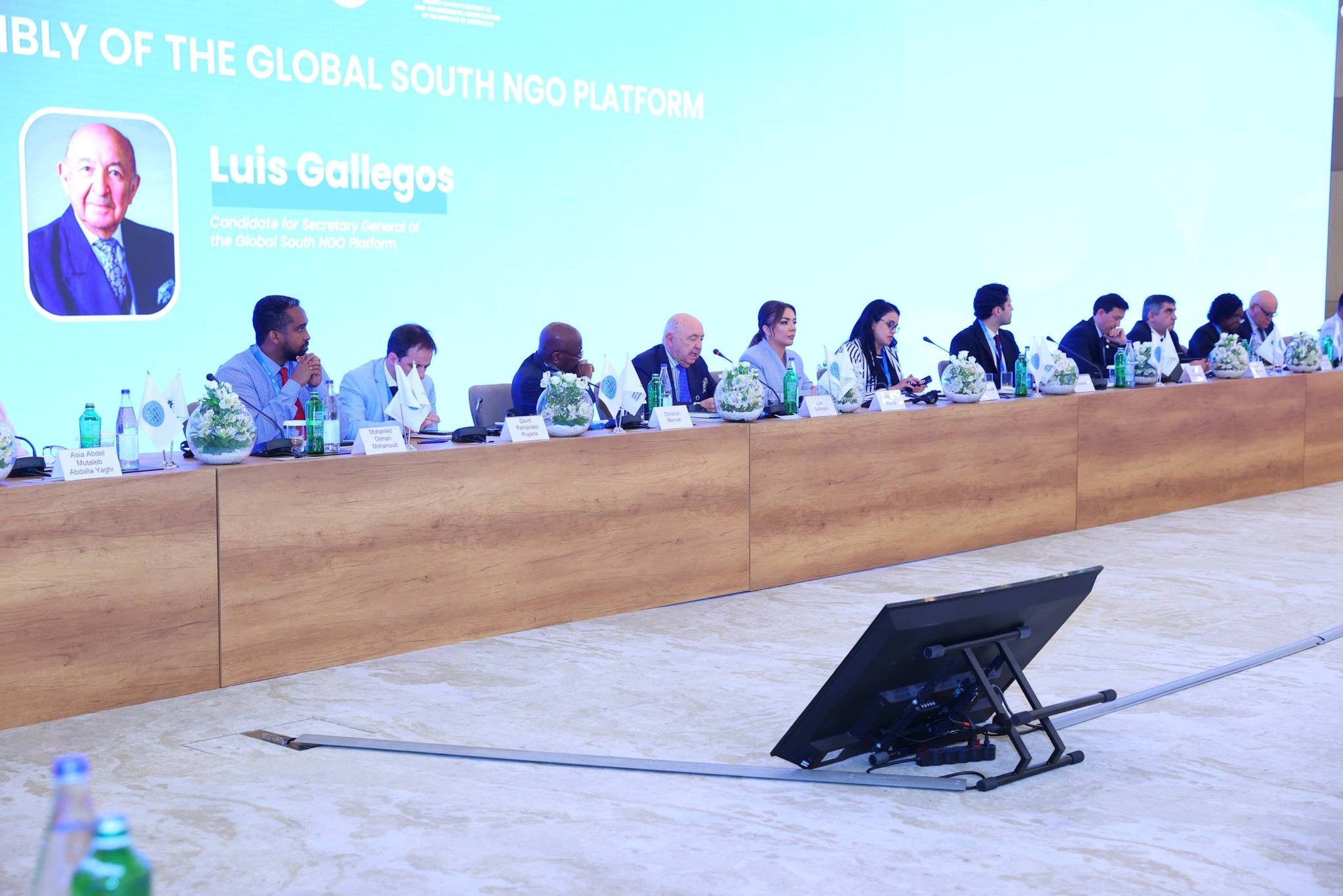 Ekvador təmsilçisi Luis Gallegos GSNP Baş katibinin Latın Amerikası regionu üzrə müavini seçilib