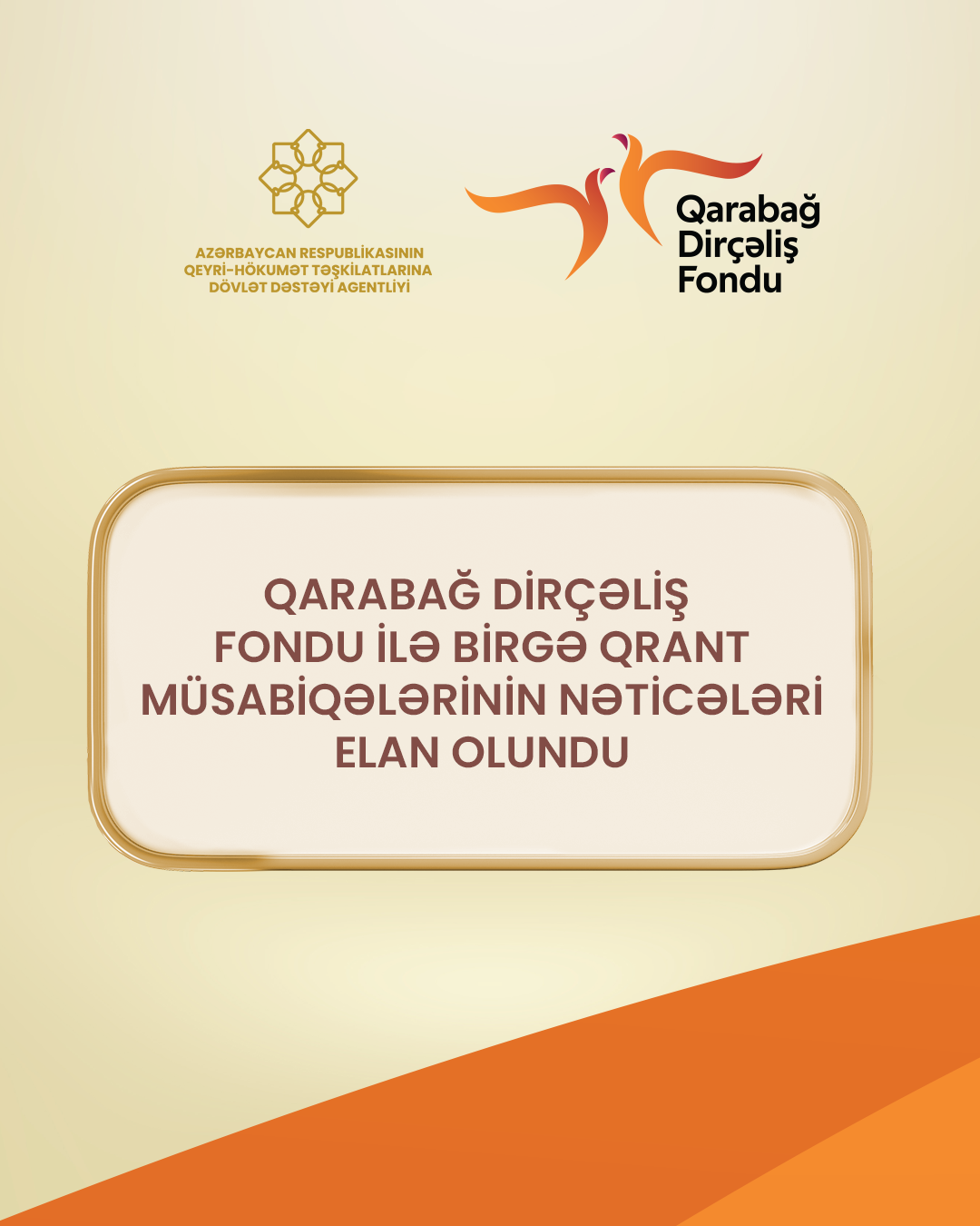 QHT Agentliyi və Qarabağ Dirçəliş Fondunun birgə elan etdiyi “Mina Və Partlamamış Hərbi Sursatlar Probleminə Dair Təşəbbüslər” qrant müsabiqəsinin nəticələri elan olundu