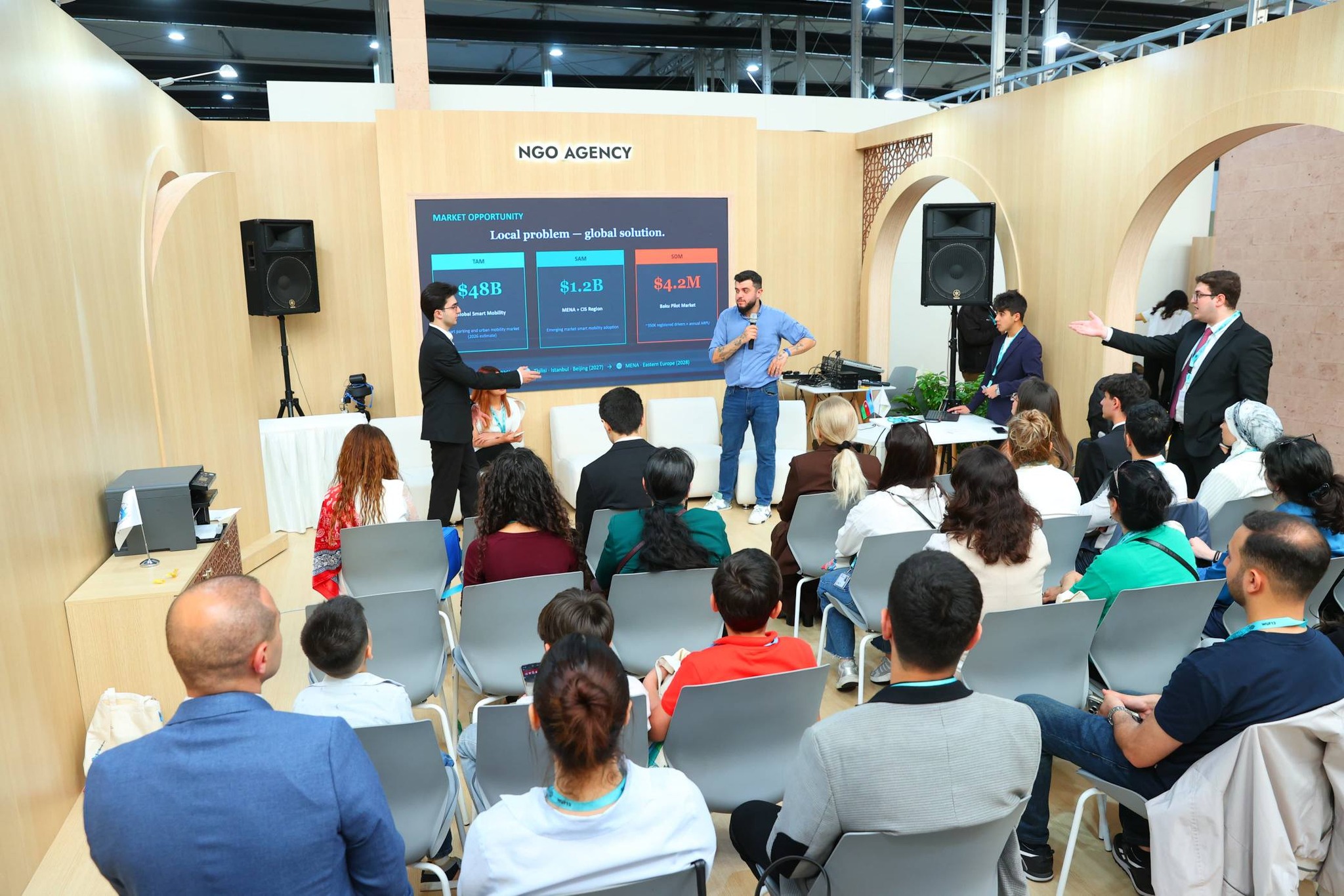 “ParkPing” adlı innovativ rəqəmsal platforma təqdim olunub