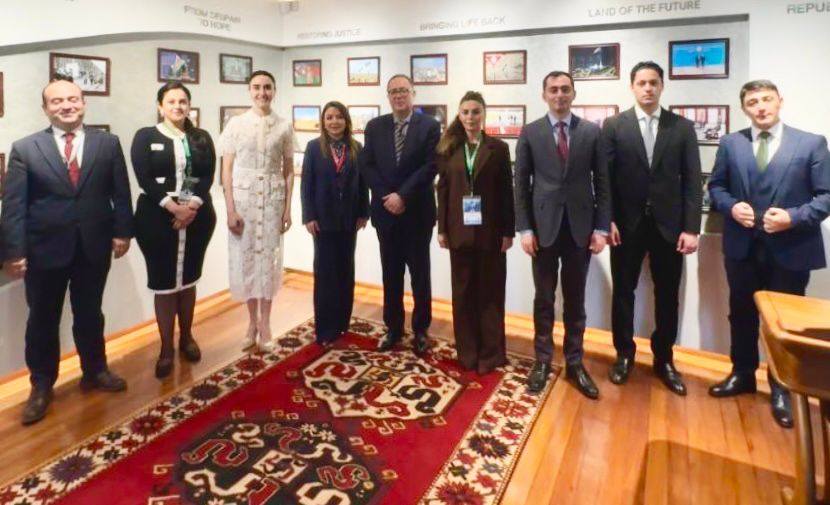 Nümayəndə heyəti təmsilçiləri Azərbaycanın Keniyadakı Səfirliyində olub