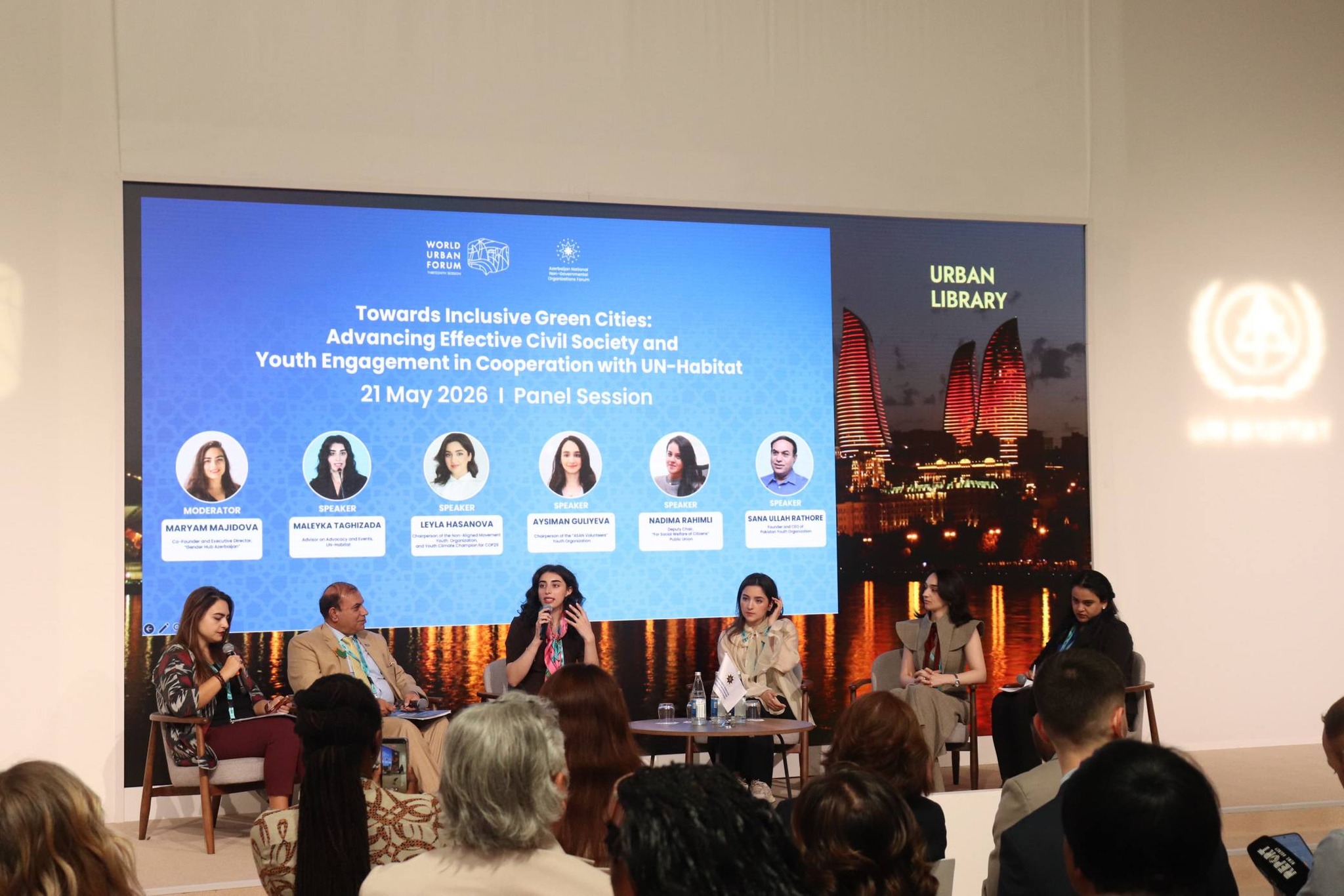 Azərbaycan QHT-ləri WUF13 çərçivəsində 4 “Partner-Led Event” təşkil edib